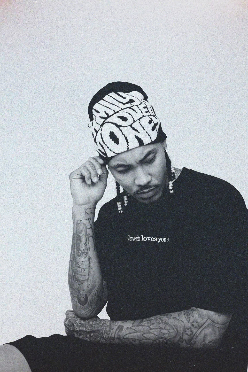 Love Who Loves You (Black - Oversize Shirt)