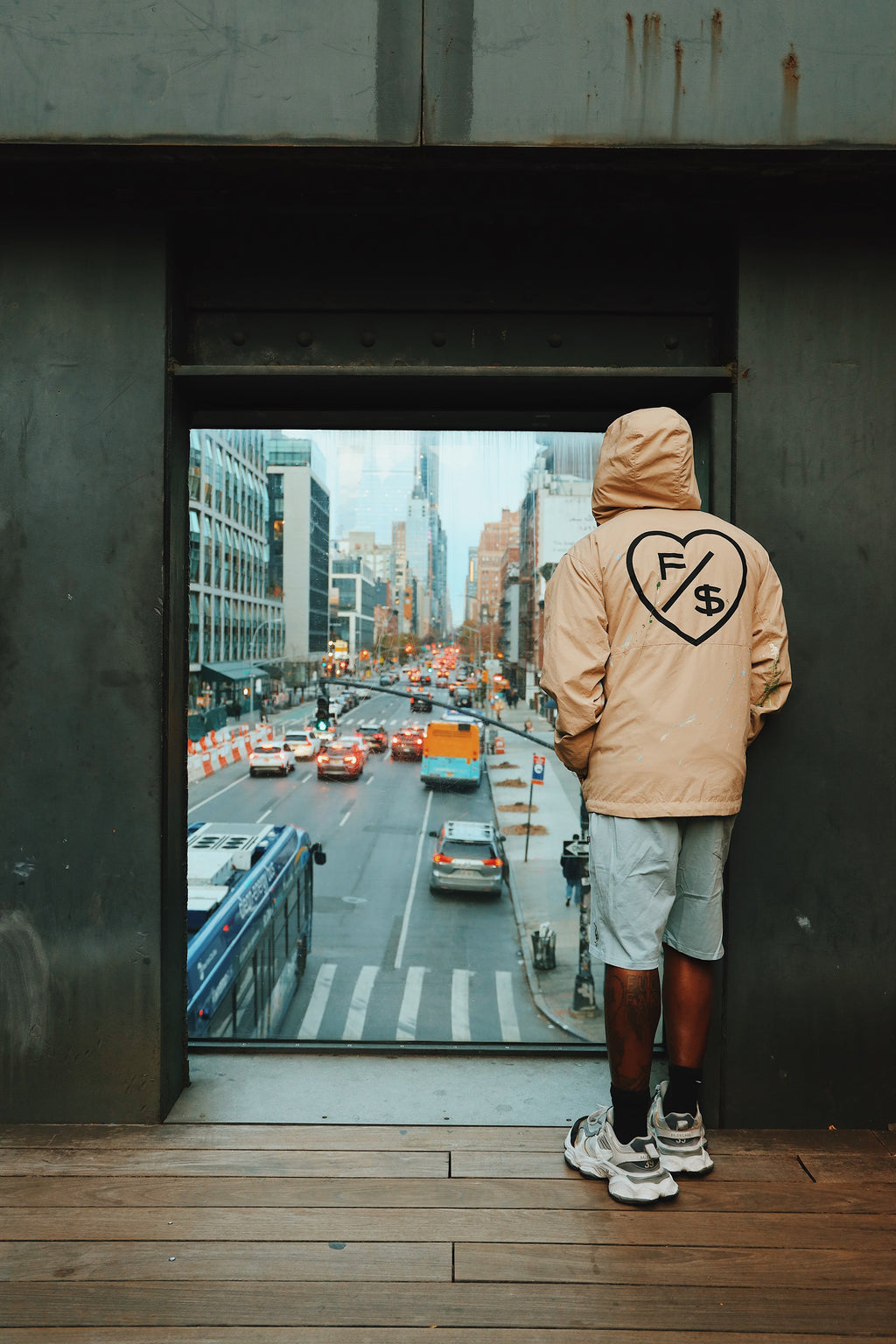 Hood Lover (Vintage Denim - Shorts)