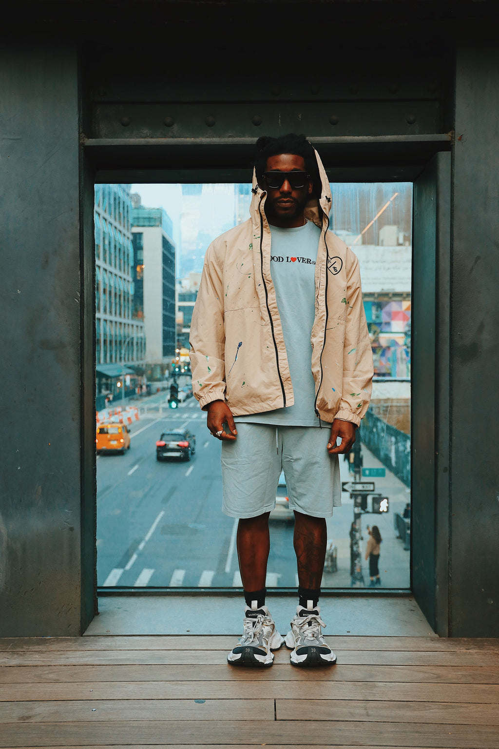 Hood Lover (Vintage Denim - Shorts)