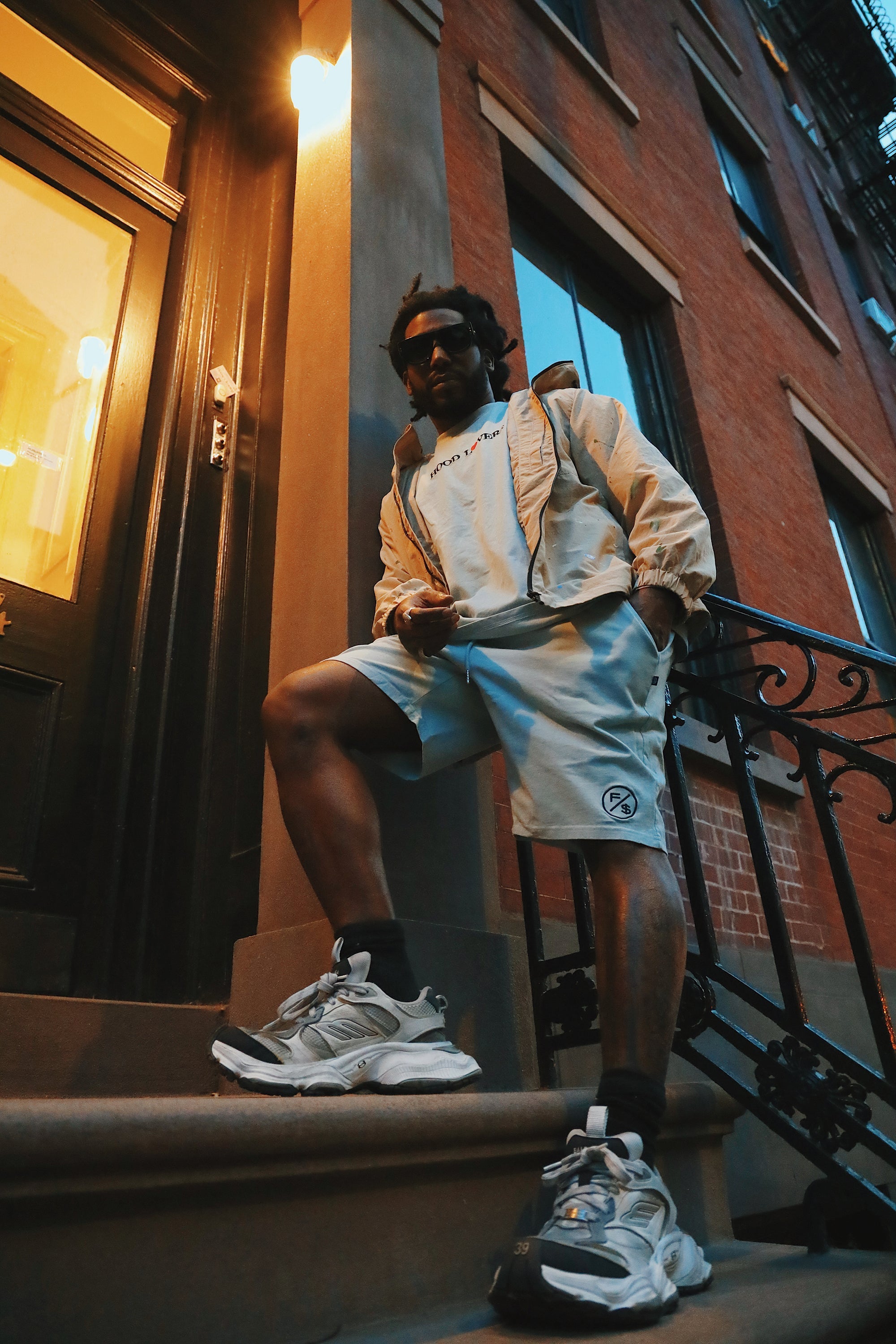 Hood Lover (Vintage Denim - Shorts)