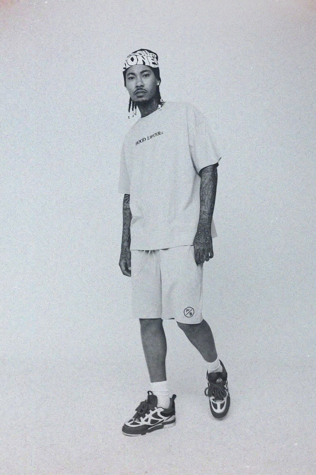 Hood Lover (Vintage Denim - Shorts)