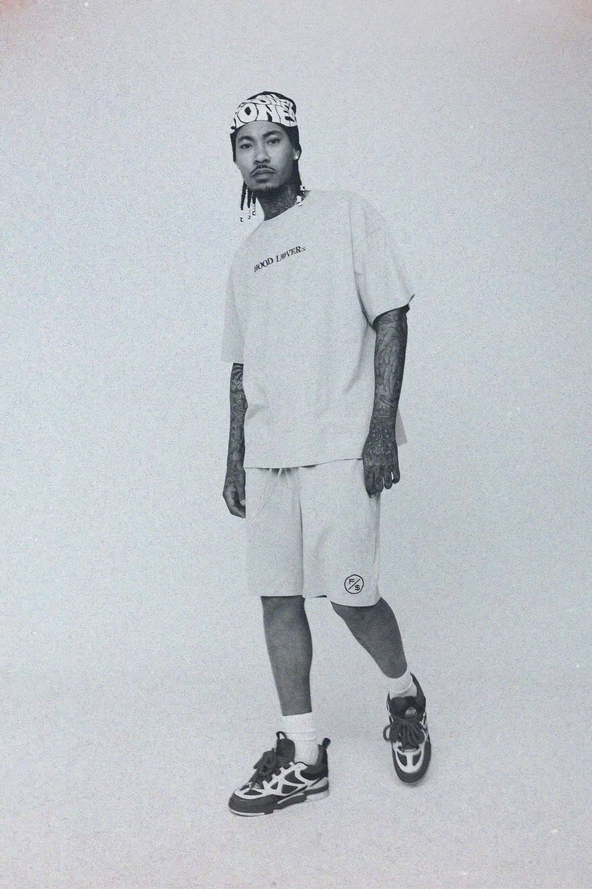 Hood Lover (Vintage Denim - Shorts)