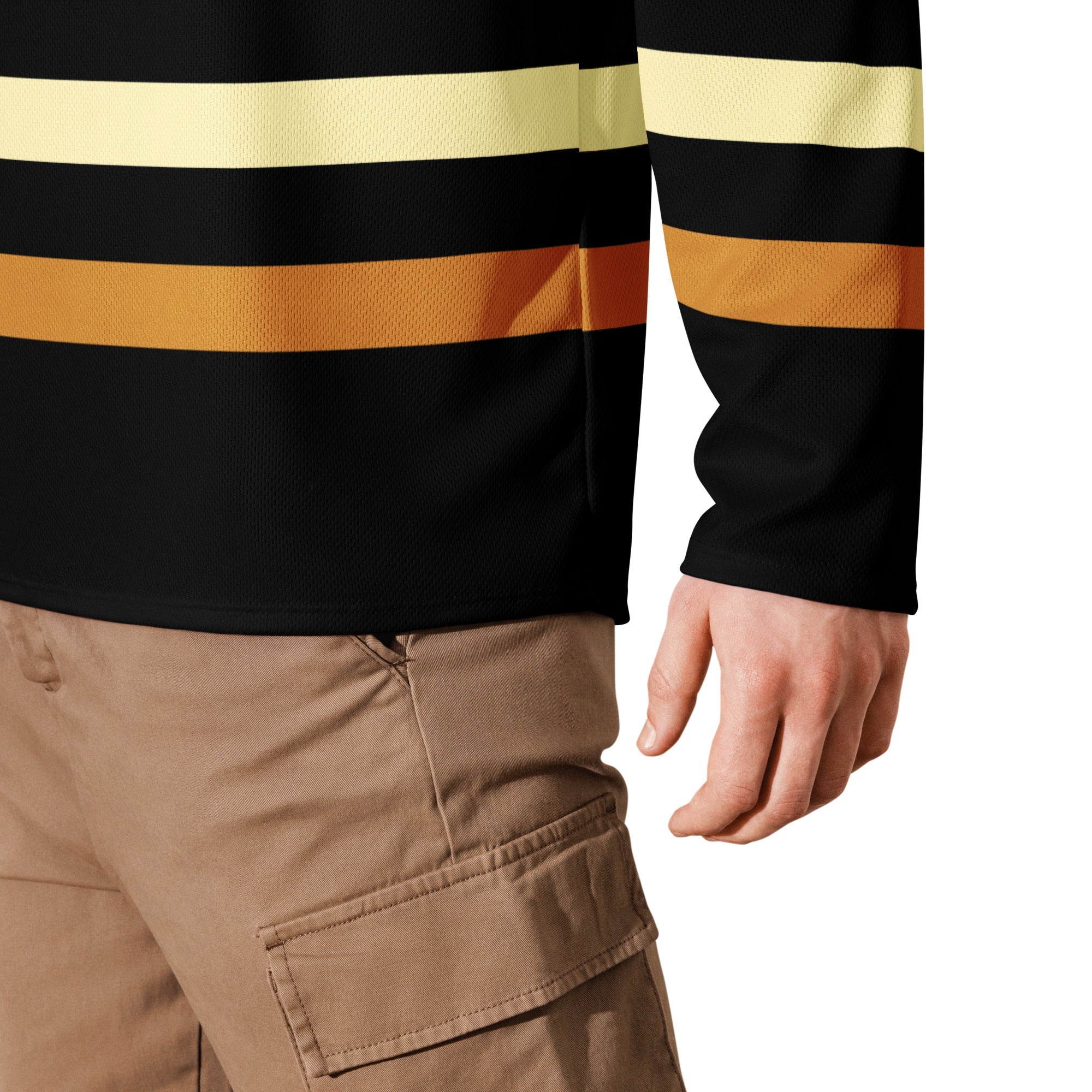Men’s “District 09” Streetwear Hockey Jersey – Premium Recycled Polyester | Moisture-Wicking | Relaxed Fit